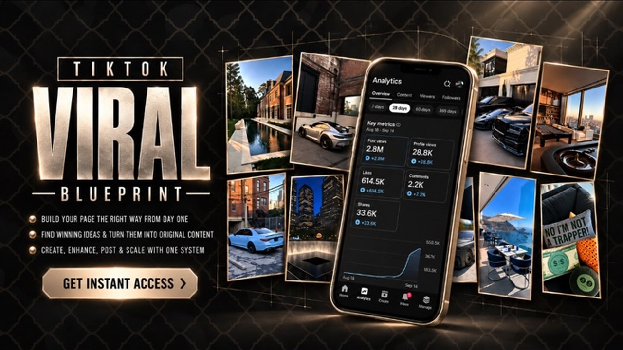 TikTok Viral Blueprint cover